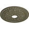 Ekena Millwork Warsaw Ceiling Medallion (Fits Canopies up to 3 1/2"), 18"OD x 3 1/2"ID x 1 3/8"P, Spartan Stone CM18WASSF - alternate 2